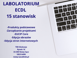 Organizacji egzaminów  i kursów ECDL