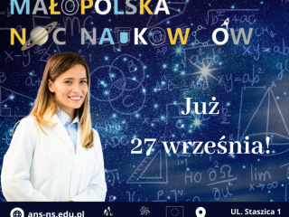 Zbliża się Małopolska Noc Naukowców!