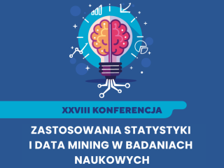 Konferencja online „Zastosowania statystyki i data mining w badaniach naukowych” – 17 października 2024