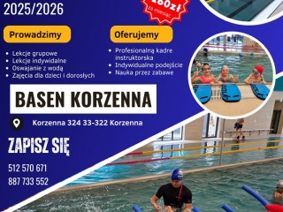 Szkoła Pływania CHAMPION Korzenna - nauka pływania