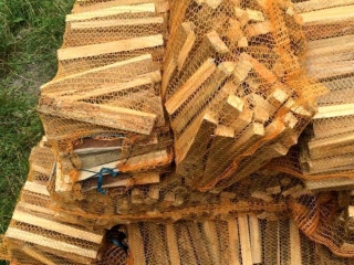 Drewno opałowe pakowane