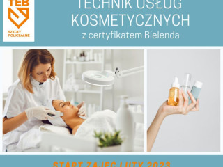 Technik usług kosmetycznych z certyfikatem Bielenda - Nabór LUTY 2023 – BEZPŁATNIE !
